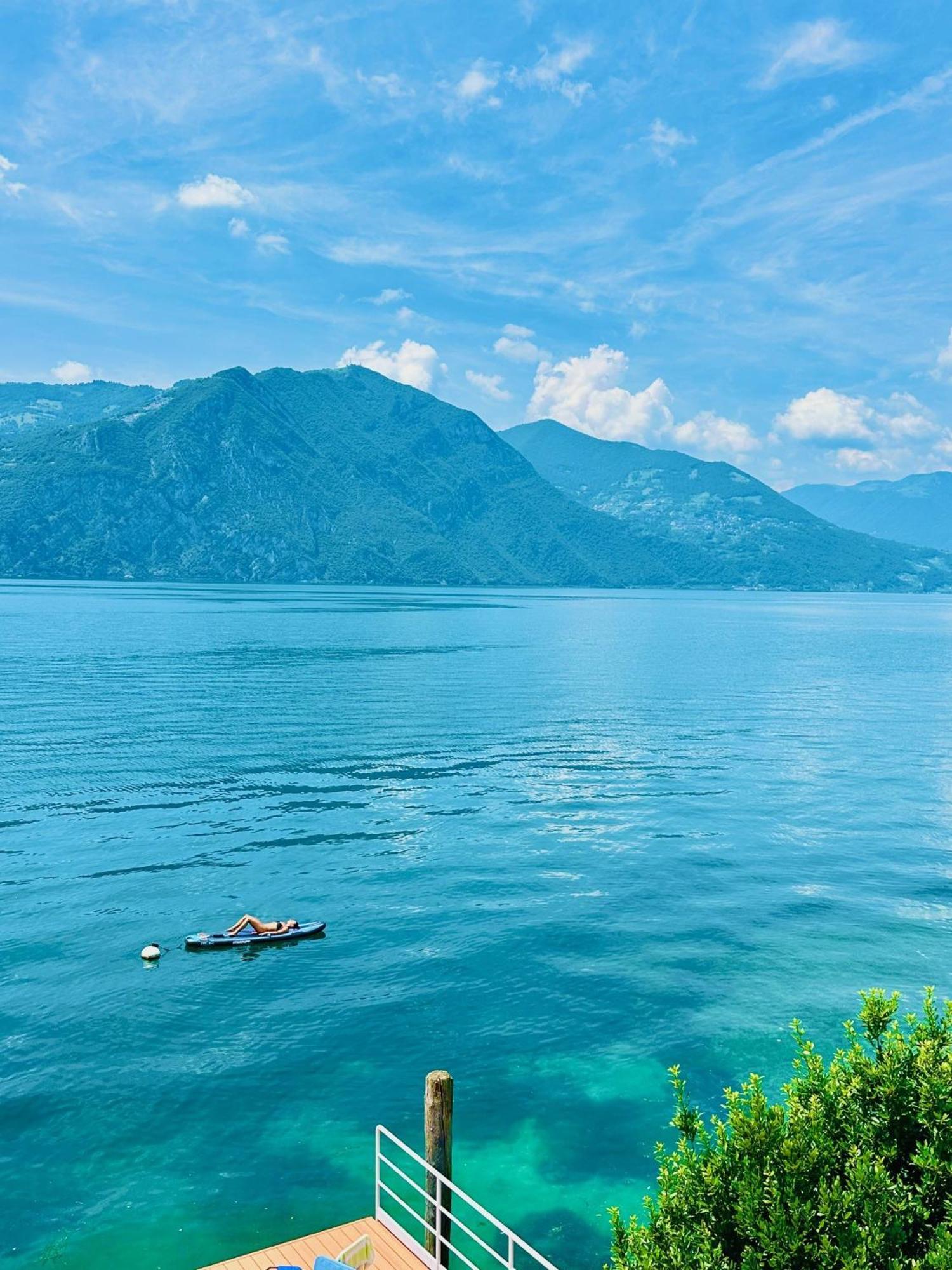 Direttamente Al Lago Apartments มาโรเน ภายนอก รูปภาพ